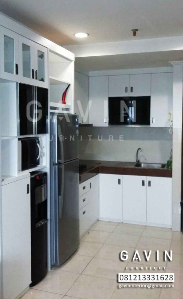 design kitchen set dapur kotor minimalis terbaru