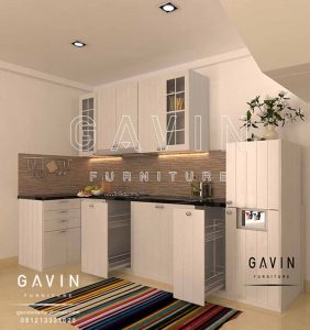 buat lemari dapur finishing duco semi glossy Q2560