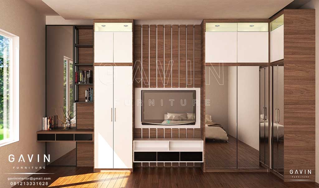 Lemari Dan Meja Kerja Project Kemanggisan