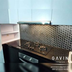 contoh kitchen set hpl taco minimalis modern di matraman Q3159