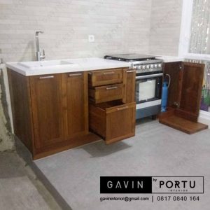 kabinet bawah dapur letter i project Cipondoh Tangerang id3214