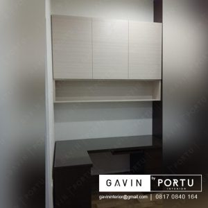 kabinet gantung minimalis kombinasi hpl di jakarta utara id3207