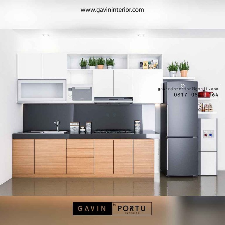 gambar kitchen set minimalis modern by gavin - Gavin Interior