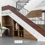 contoh lemari di bawah tangga multifungsi