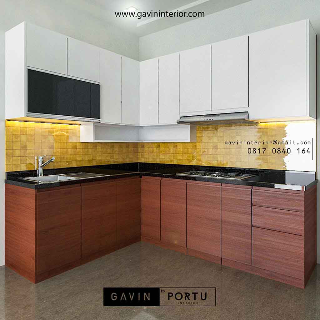 jual kitchen set murah desain minimalis