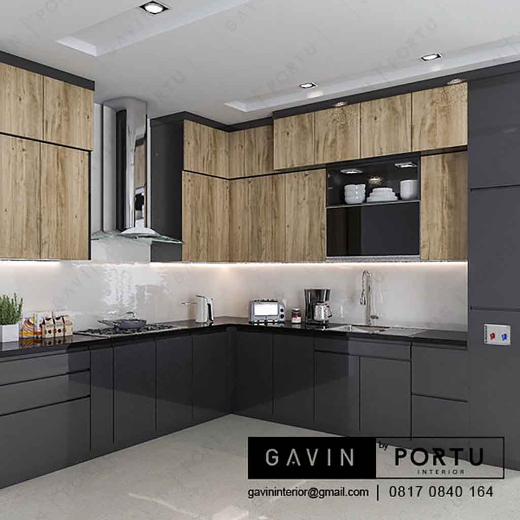 model kitchen set minimalis terbaru Gavin Interior Gavin Interior