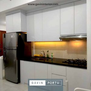 Kitchen Set Warna Putih di Abang Jakarta pusat id4337