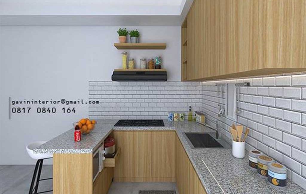 Kitchen Set Minimalis Modern Untuk Ruangan Yang Optimal