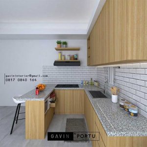 Kitchen Set Minimalis Modern Untuk Ruangan Yang Optimal id4867T