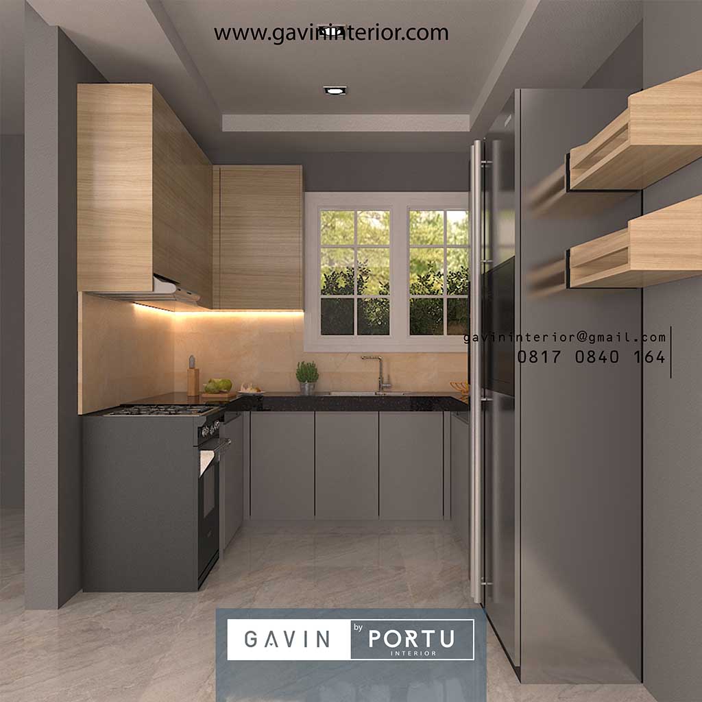 Contoh Kitchen Cabinets Paling Keren - Gavin Interior